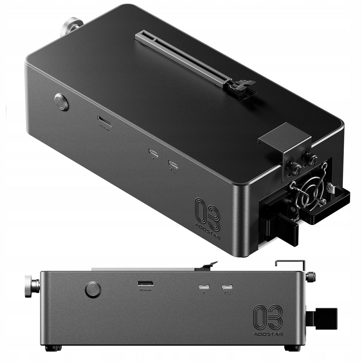 AOOSTAR AG03 Compact 800W Thunderbolt 5 140W eGPU Docking Station