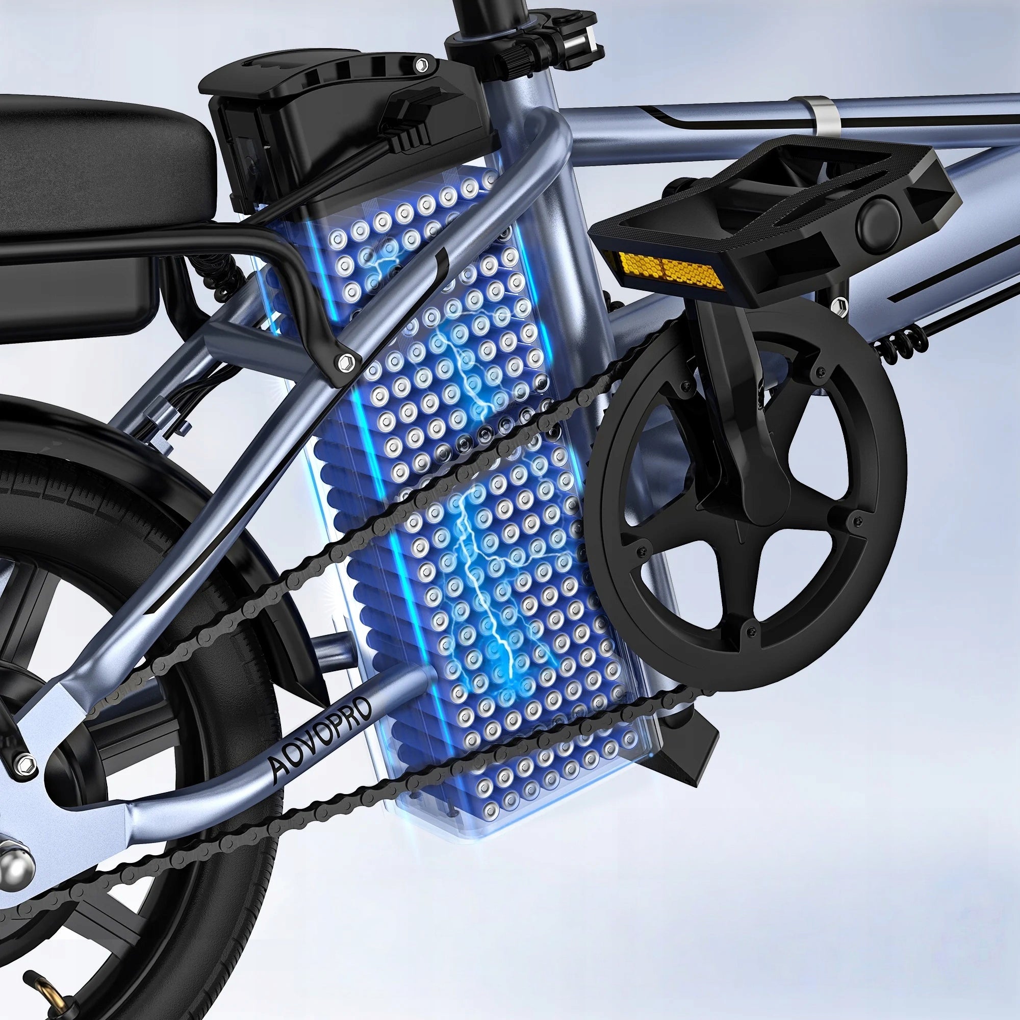AOVOPRO EB14 Electric Vehicle 500W 48V 10.4ah , 14' Vehicle,35KM/H 45KM Manufacturer code AOVOPRO EB14-01