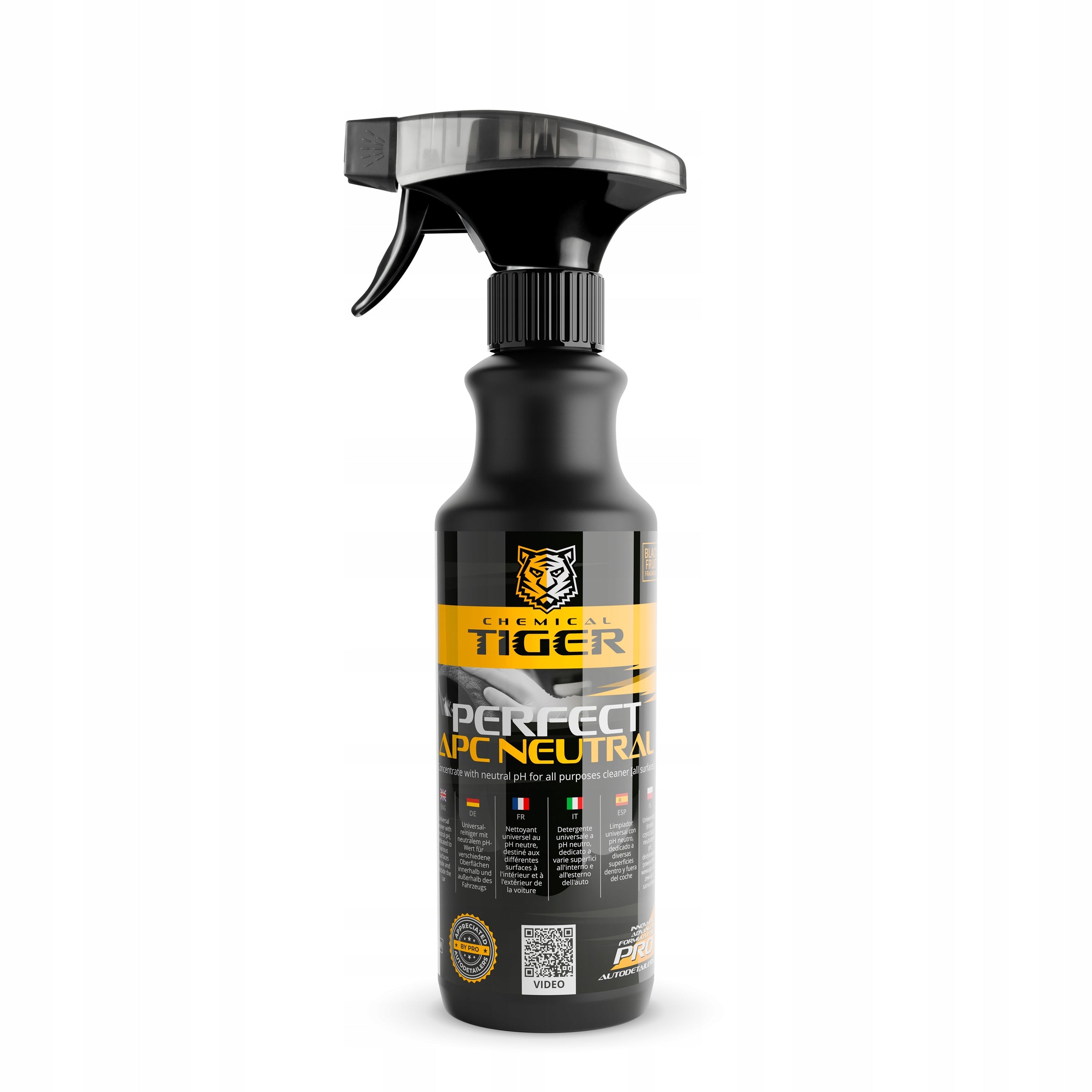 APC Universal pH Neutral Cleaner for All Surfaces 500 ml Packaging capacity 500 ml