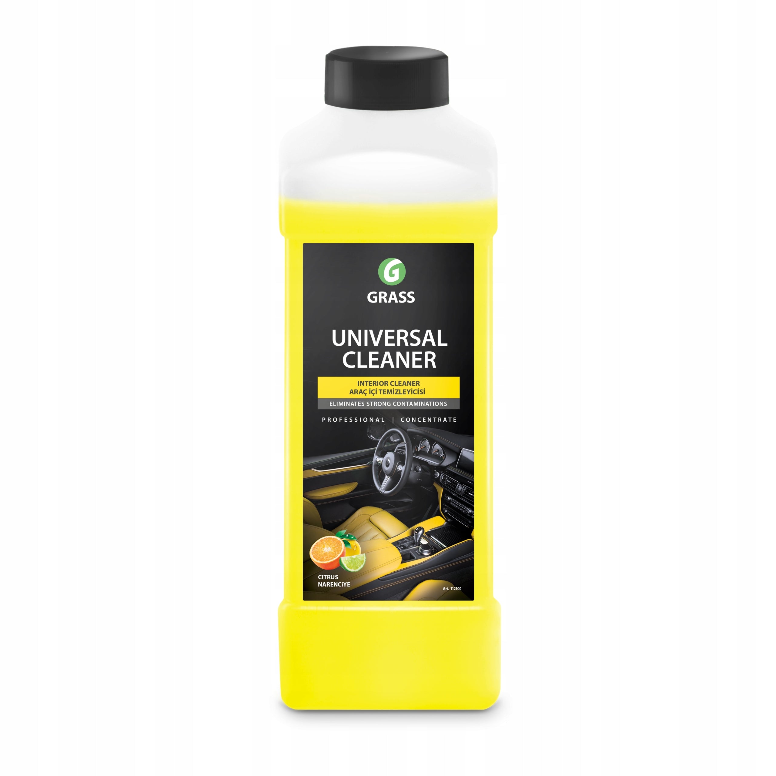 APC concentrate for car interior cleaning leather textile plastic 1L GRASS Packaging status original