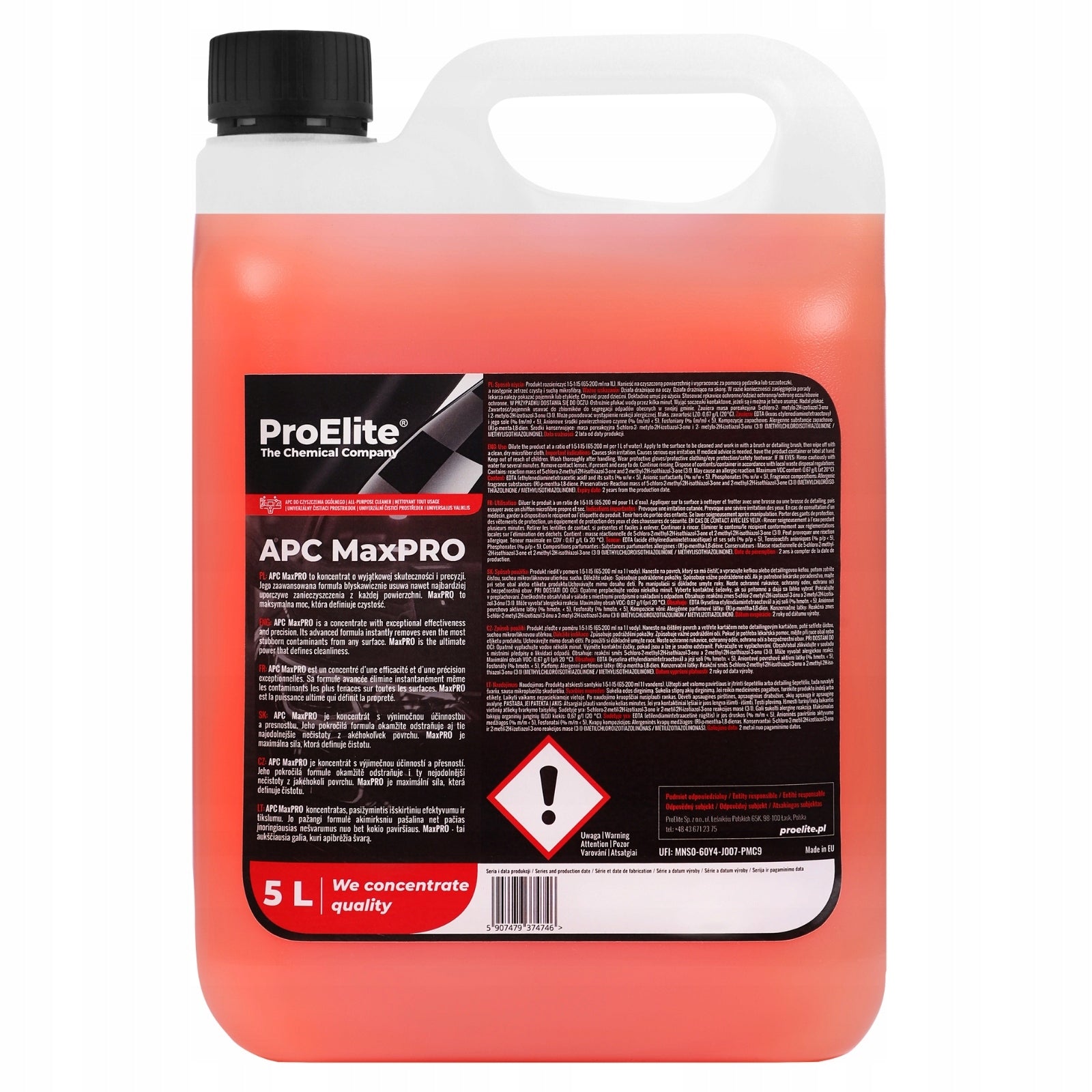 APC for general cleaning ProElite APC MaxPRO 5L