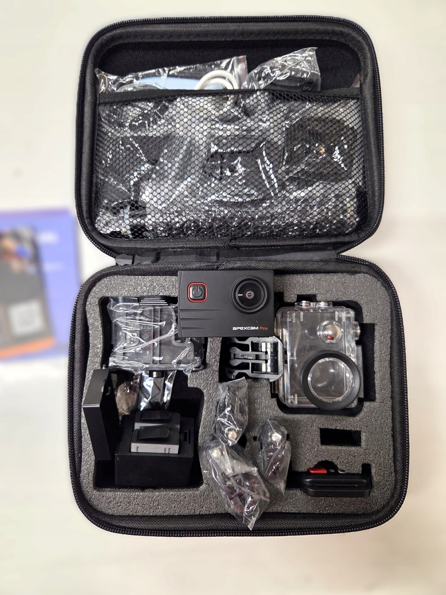 APEXCAM M90 4K WATERPROOF SPORTS CAMERA Manufacturer code KAMERA SPORTOWA APEXCAM M90