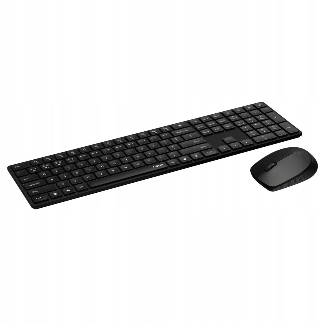 APOO WIRELESS OFFICE SET MULTIMODE 8020M KEYBOARD + MOUSE BLACK Manufacturer Rapoo