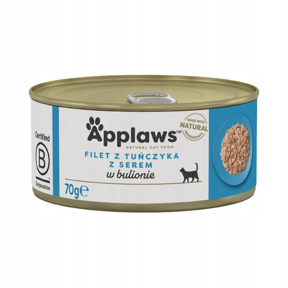 APPLAWS CAT - TUNA FILLET WITH CHEESE IN BROTH 70G