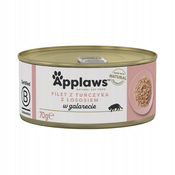 APPLAWS CAT - TUNA FILLET WITH SALMON IN JELLY 70G