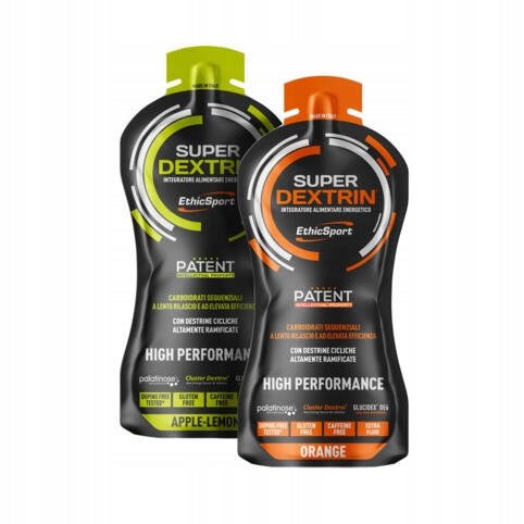 APPLE ENERGY GEL SUPER DEXTRIN ETHICSPORT WITHOUT CAFFEINE VEGAN 58 ML Expiration date at least six months from the date of purchase