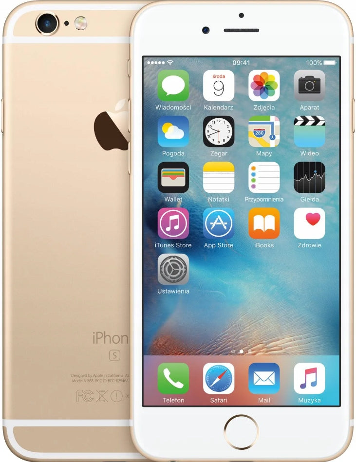 APPLE IPHONE 6S 2/16 GB GOLD NEW Charger included yes
