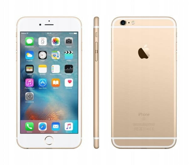 APPLE IPHONE 6S PLUS 2/16 GB GOLD NEW Charger included yes