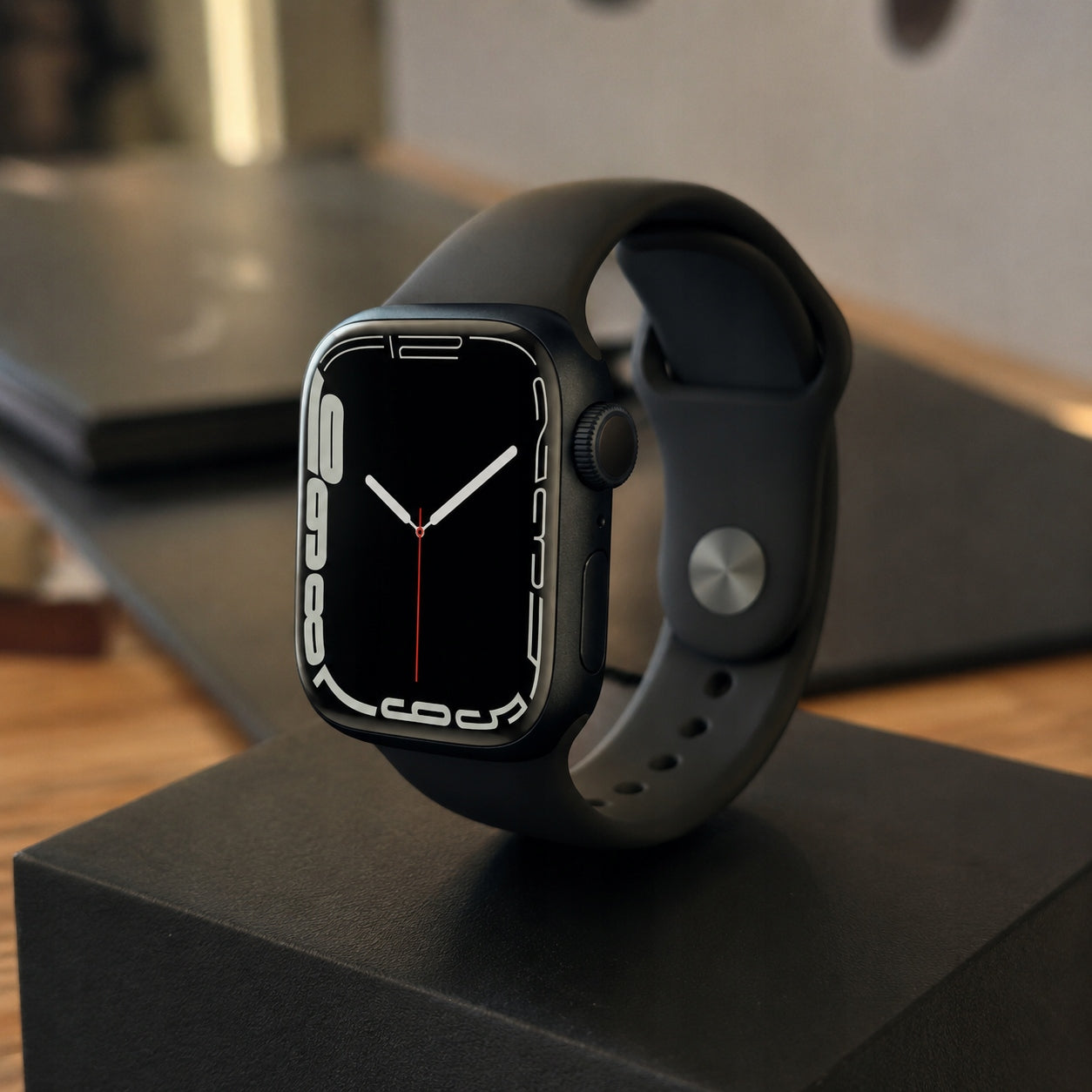 APPLE WATCH 7 41mm Smartwatch Aluminium Case Black GPS Retina Brand Apple