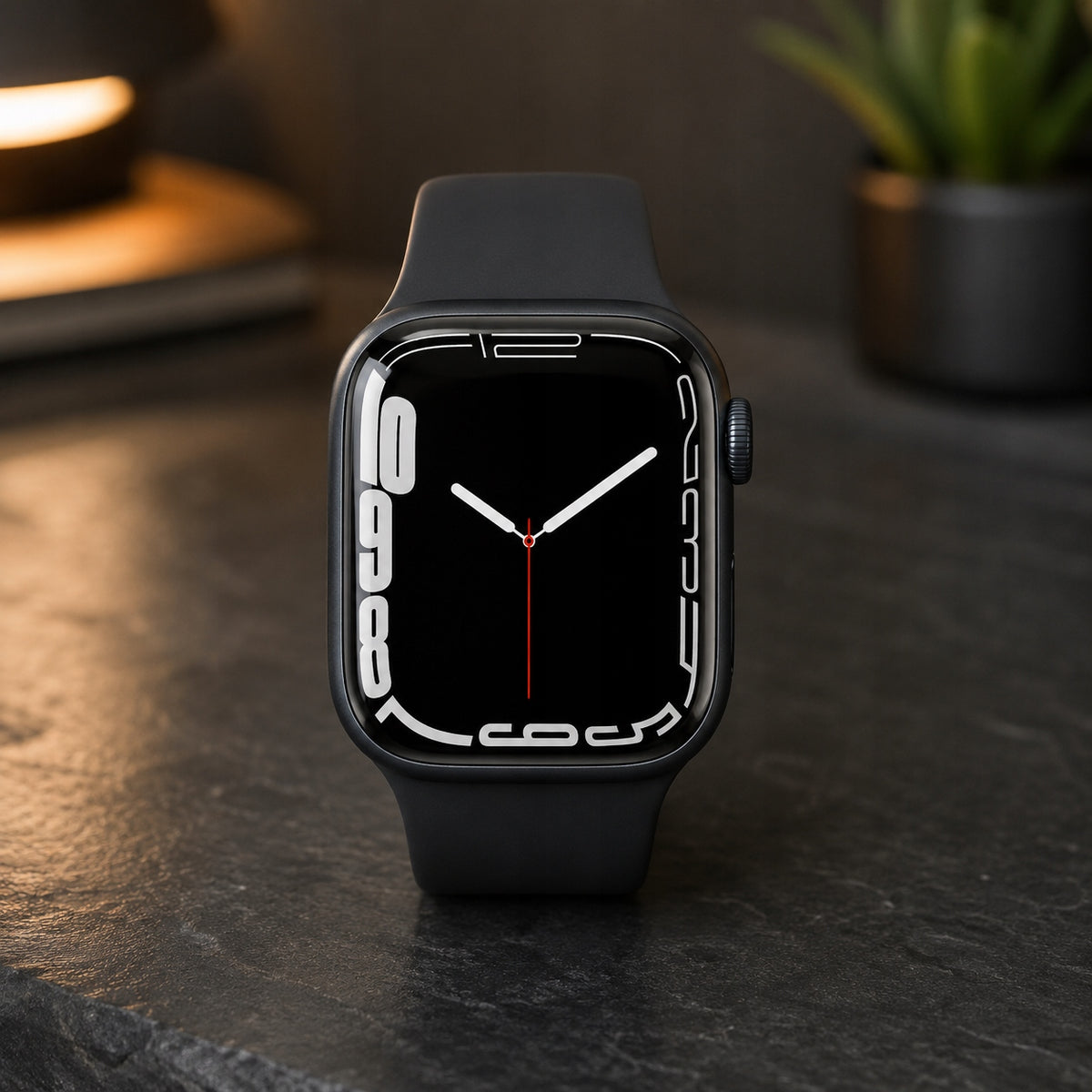 APPLE WATCH 7 41mm Smartwatch Aluminium Case Black GPS Retina Model Watch series 7 GPS 41mm
