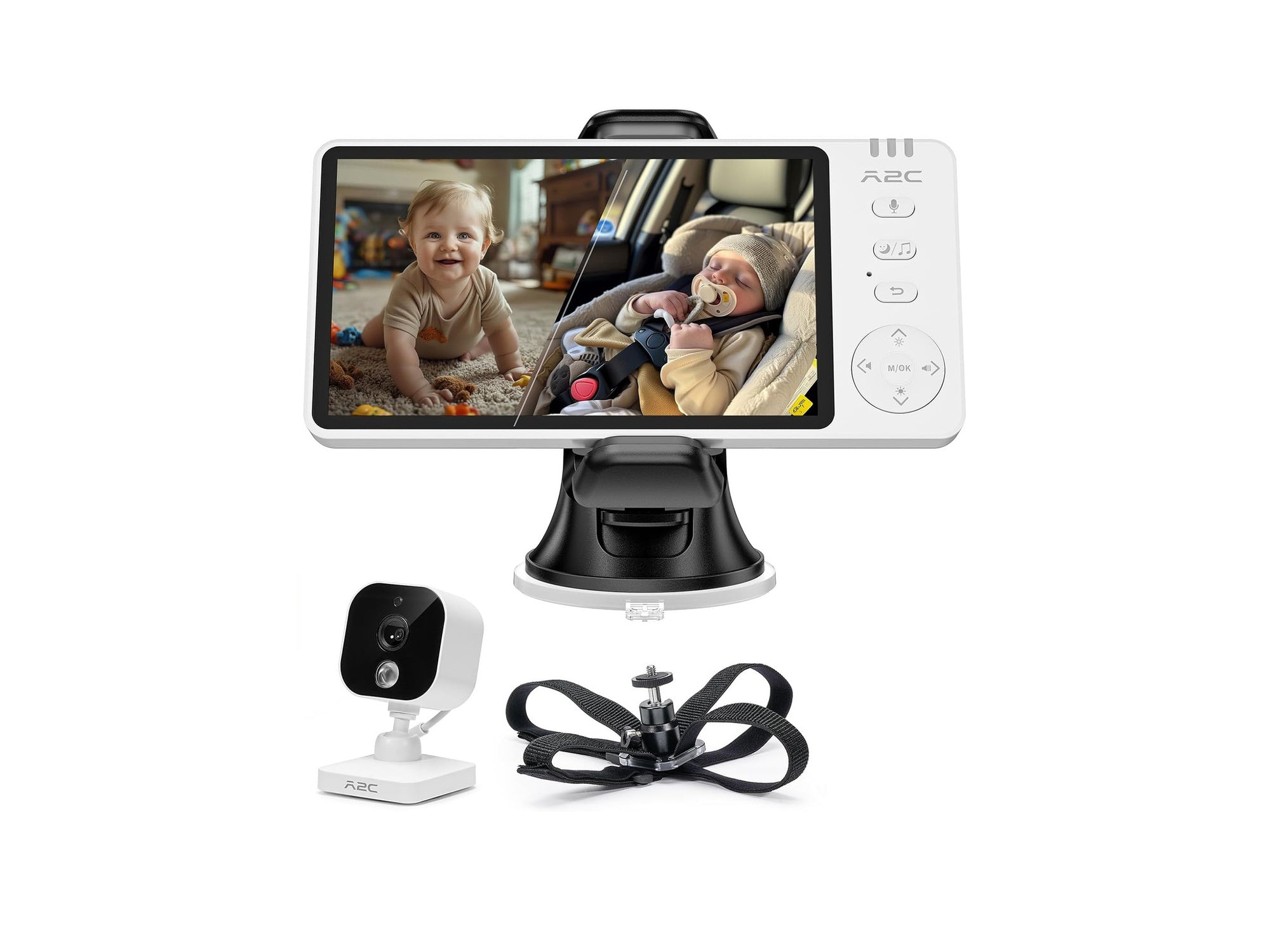 APPS2Car Baby Monitor 2in1 Car Camera Home 1080P