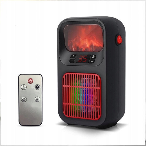 APRON HEATER FAN ELECTRIC HEATER WITH LCD REMOTE CONTROL 900W