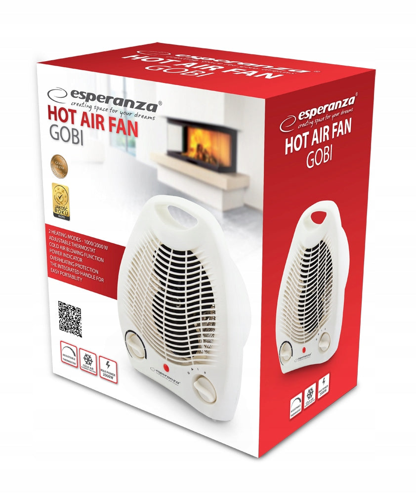 APRON RADIATOR FAN ESPERANZA 2000W Brand Esperanza