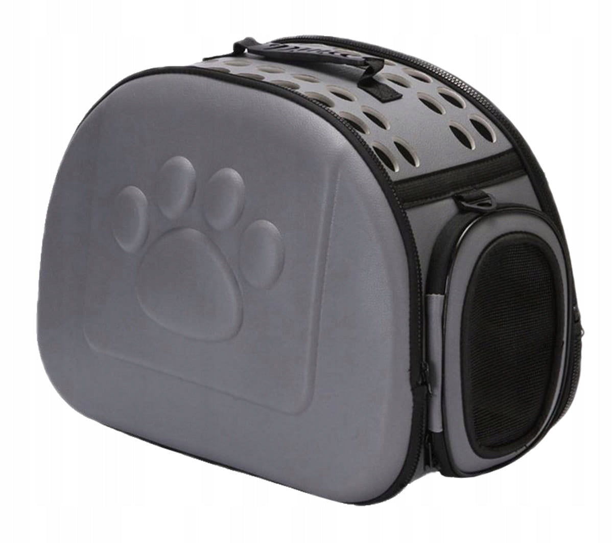 APT TRANSPORTER CAT BAG GREY 43CM AG644W Brand Aptel