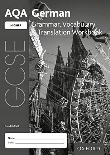 AQA GCSE German Higher Grammar, Vocabulary & Translation Workbook (Pack of 8): With all you need to know for your 2022 assessments 3rd Revised edition