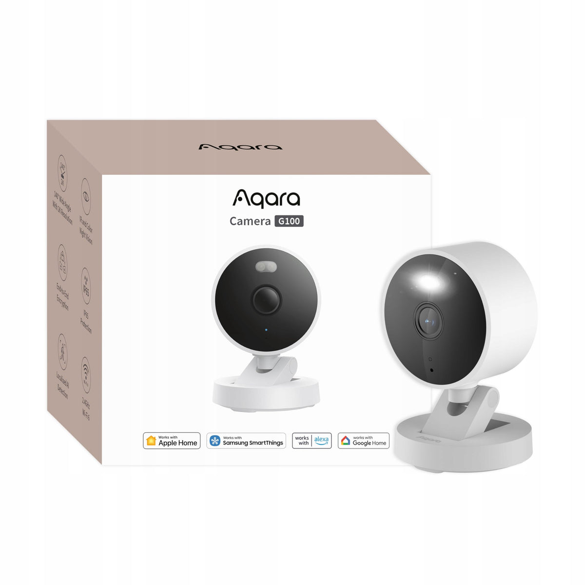 AQARA G100 HomeKit Audio IR Alexa Google Indoor 2K Camera