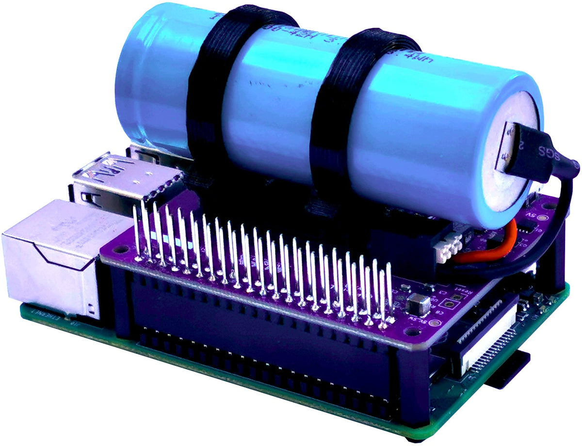 AQEX STUBBORN STAMINA LF UPS HAT for the Pi Manufacturer code AQEX