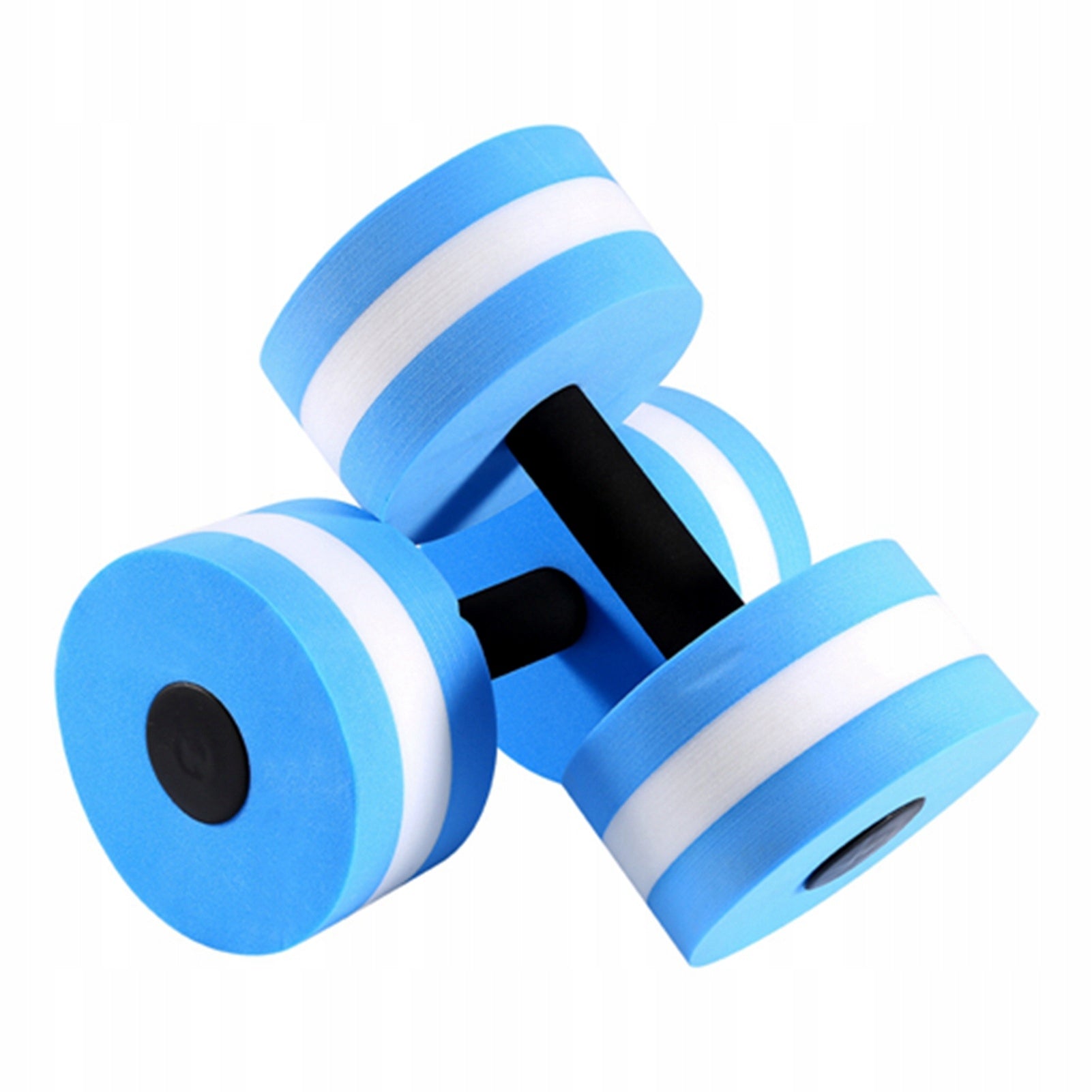 AQUA EVA FOAM DUMBBELLS FOR WATER EXERCISES SWIMMING POOL 2PCS Packaging status original