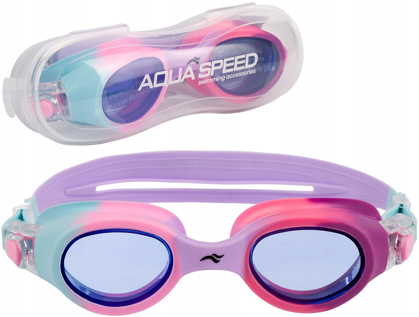 AQUA SPEED ANTI FOG SWIMMING GOGGLES FOR CHILDREN SWIMMING POOL