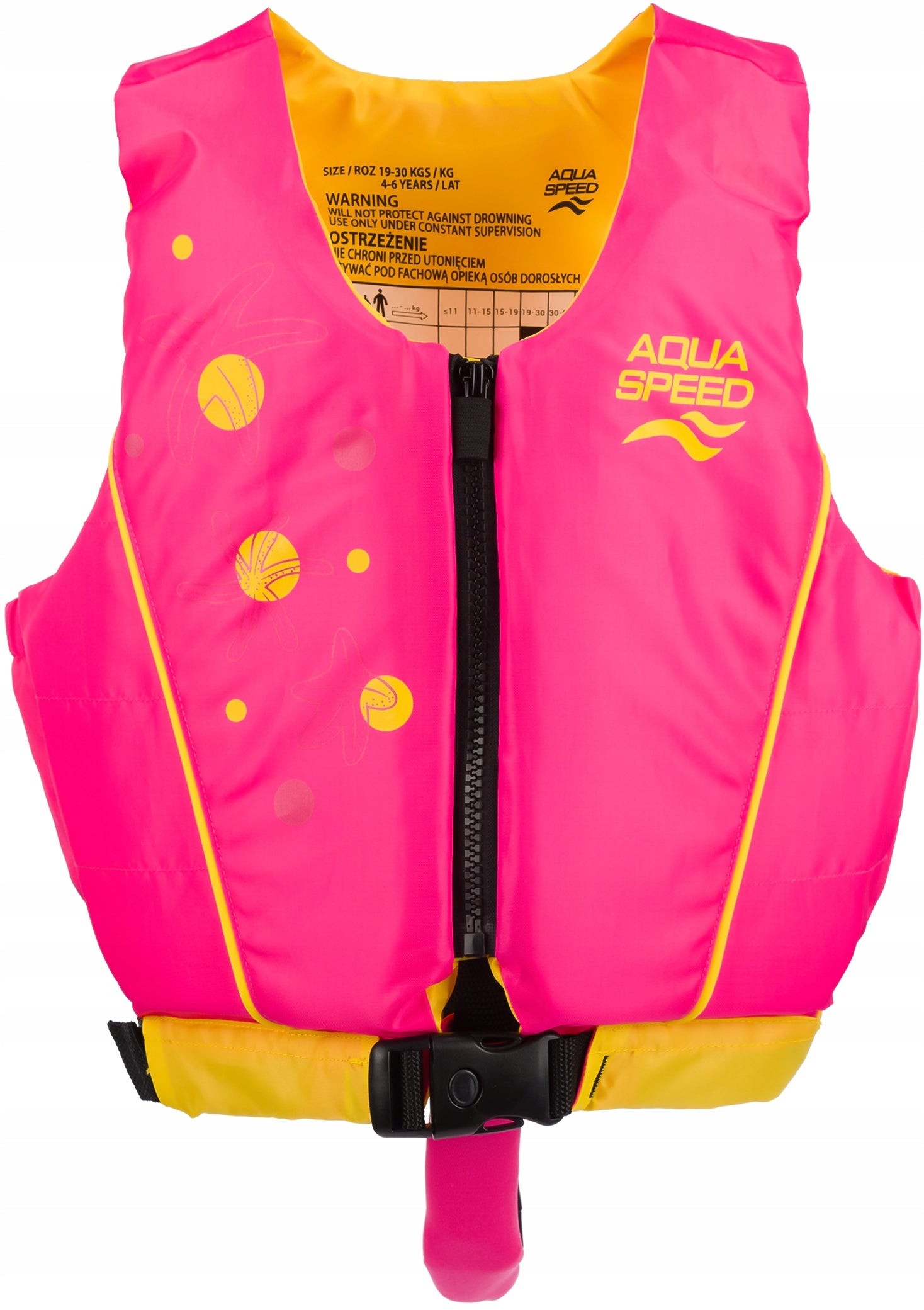 AQUA SPEED CHILDREN'S VEST FOR CHILDREN FOR SWIMMING FOAM 15-19 KG
