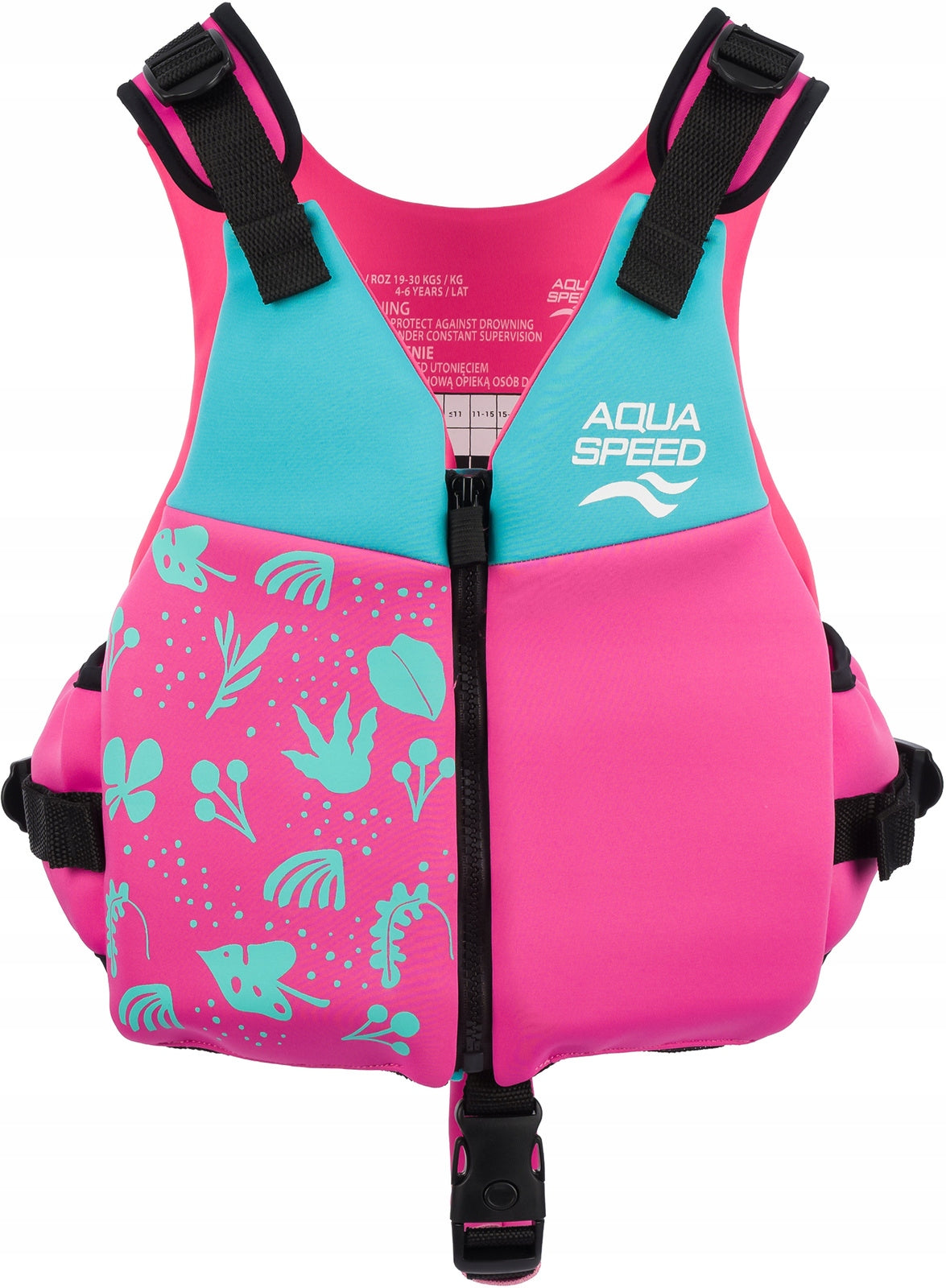 AQUA SPEED CHILDREN'S VEST FOR CHILDREN FOR SWIMMING FOAM 15-19 KG