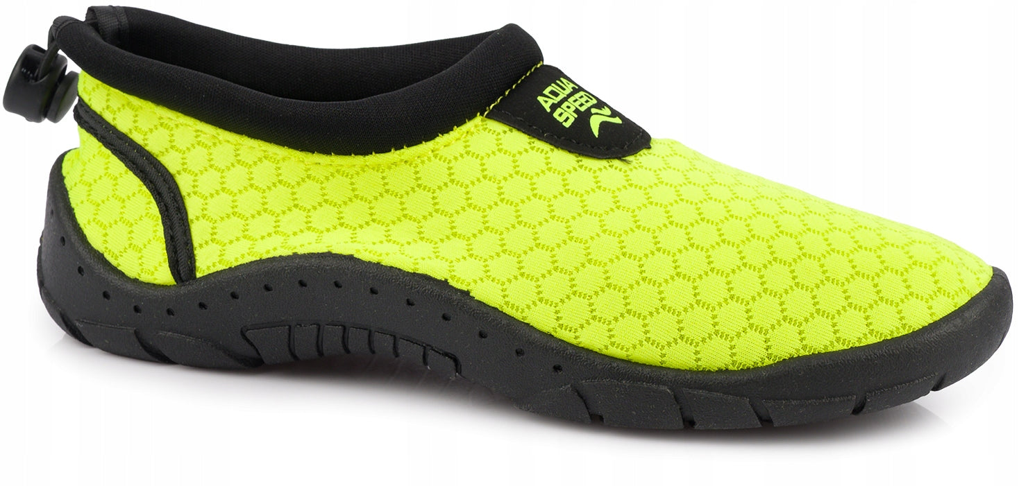 AQUA SPEED CHILDREN'S WATER SHOES FOR SWIMMING ON THE BEACH ECHINACEA YELLOW r. 29 Manufacturer code mod30kol18
