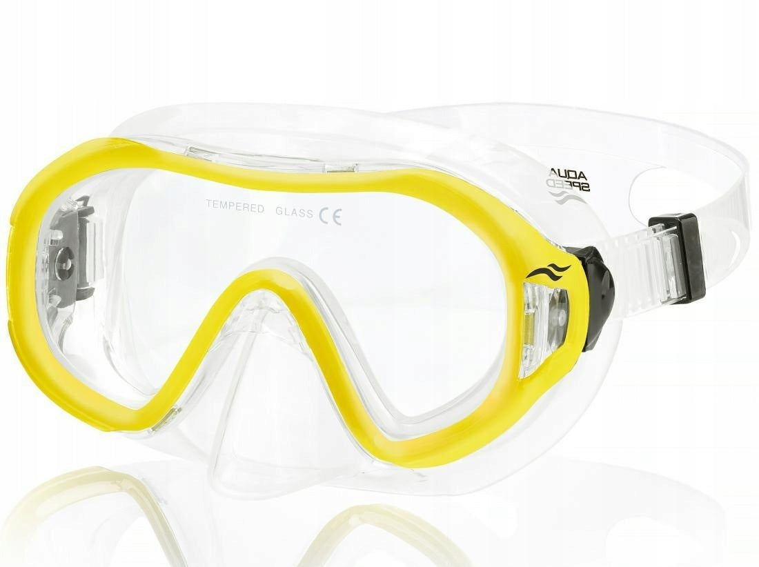 AQUA SPEED MASK DIVING GLASSES SNORKELING JUNIOR