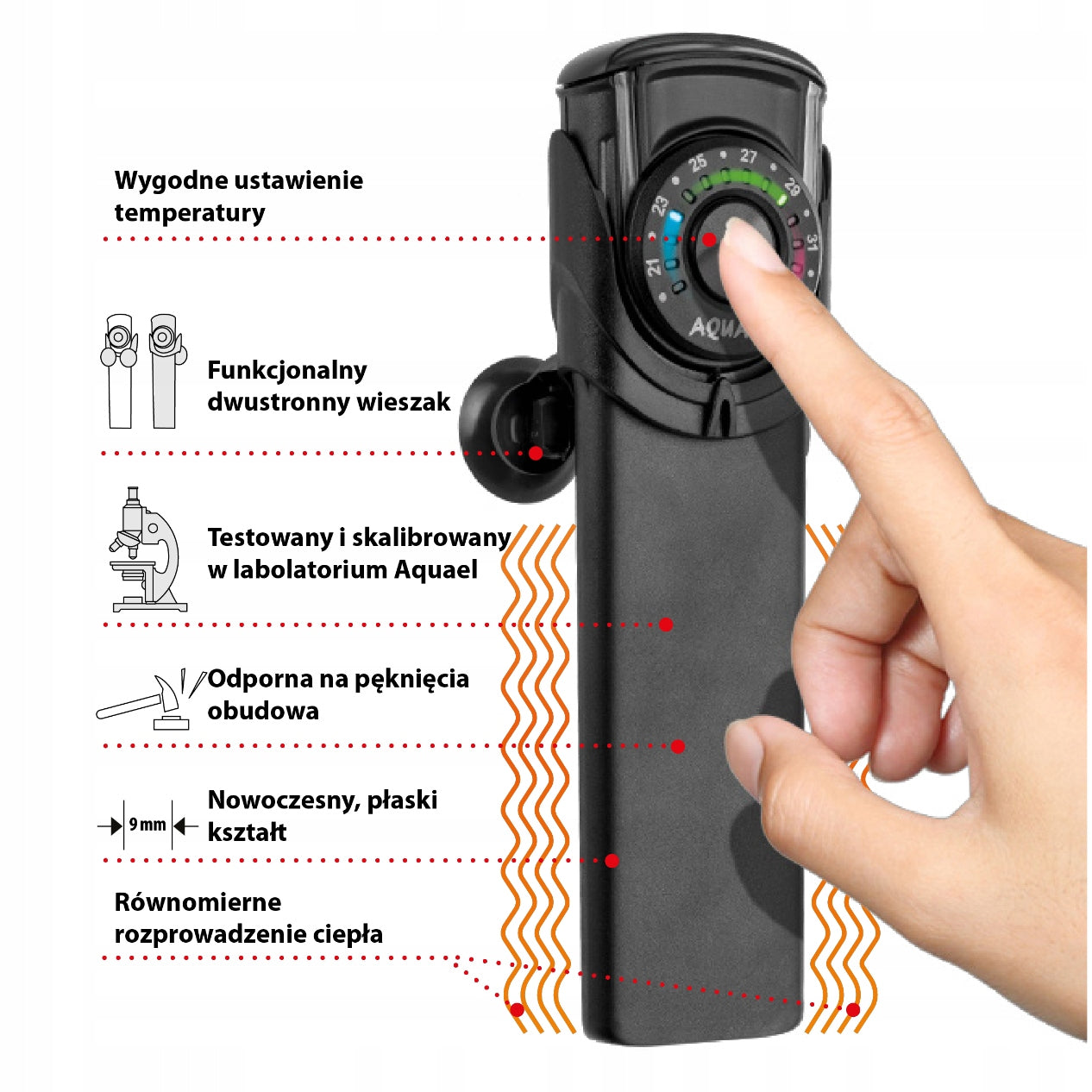 Aquael-Heizung Ultra-Heizung, 150 W 