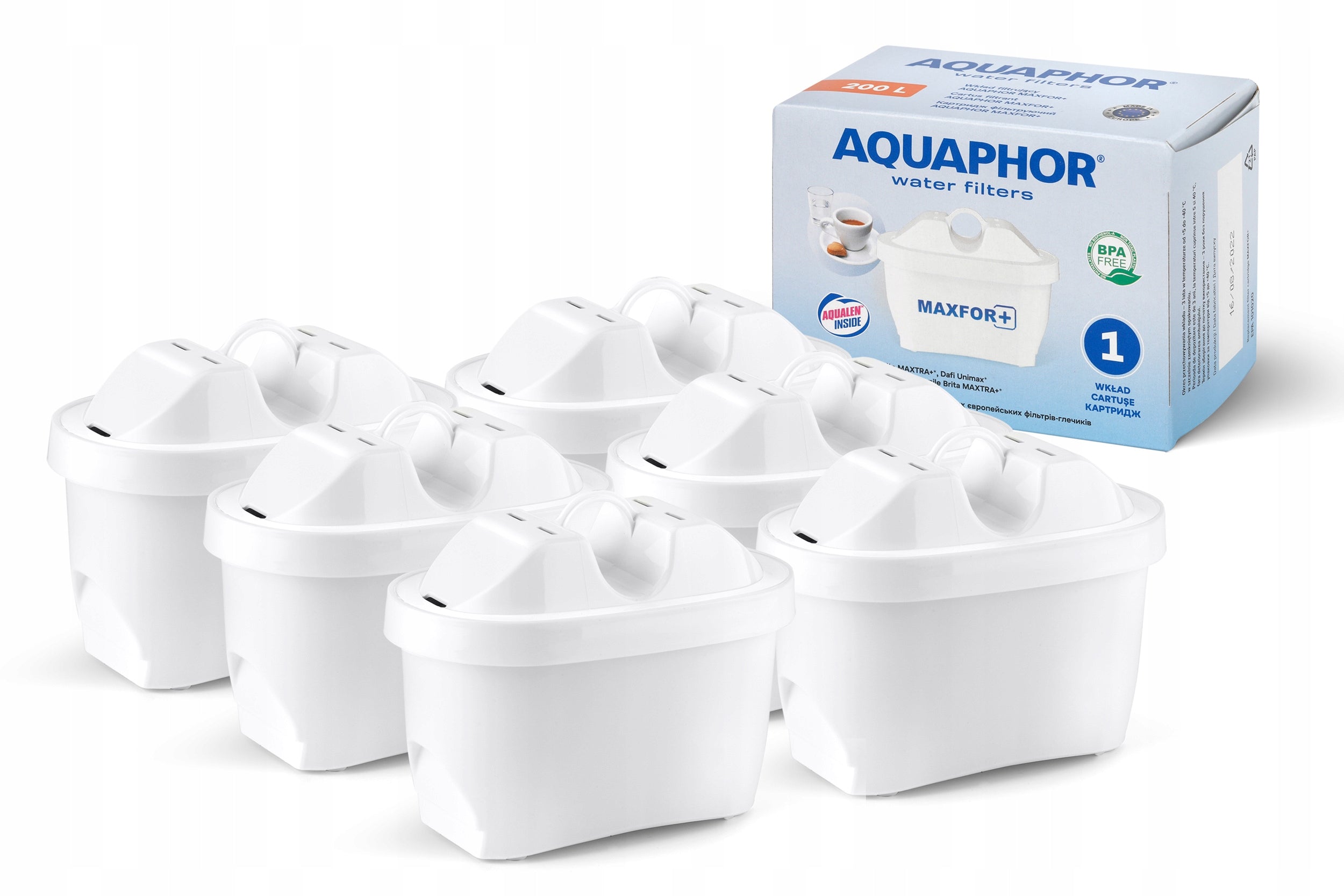 AQUAPHOR MAXFOR+ 6 pcs. Original filter cartridges