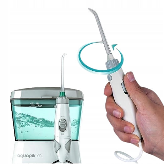 AQUAPIK 100 mouth and nose irrigators with 8 multifunctional nozzles 10 level Brand no brand