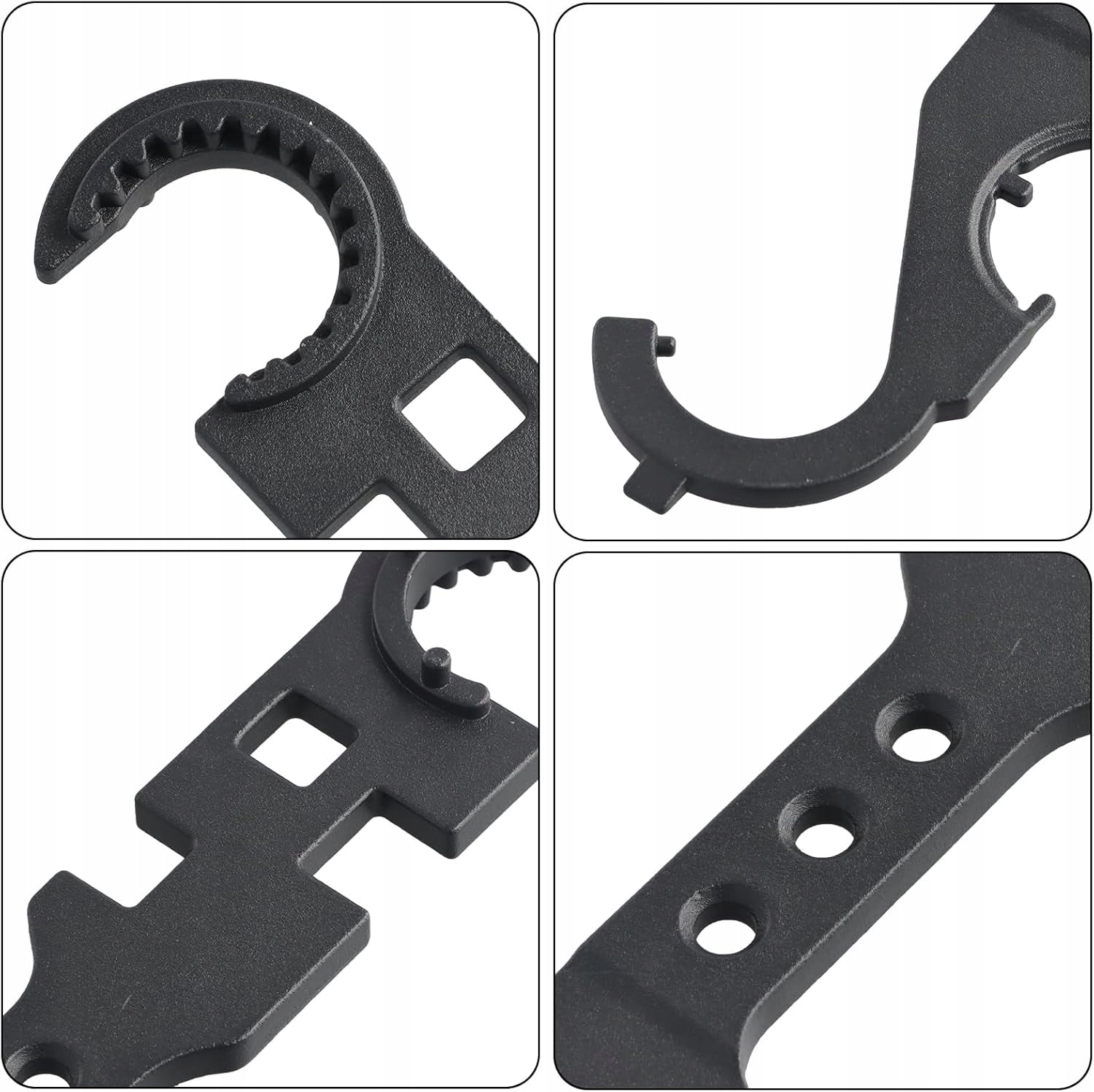 AR-15 Multi-Tool Wrench - 4140 Steel, Gunsmithing & Maintenance Tool Manufacturer code Multifunction Wrench AR15