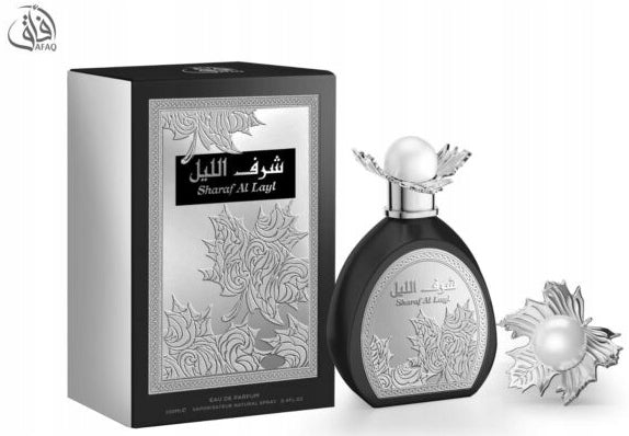 ARABIC PERFUME Sharaf Al Layl Men's Eau de Parfum 100ml EDP Spray AFAQ Packaging status original