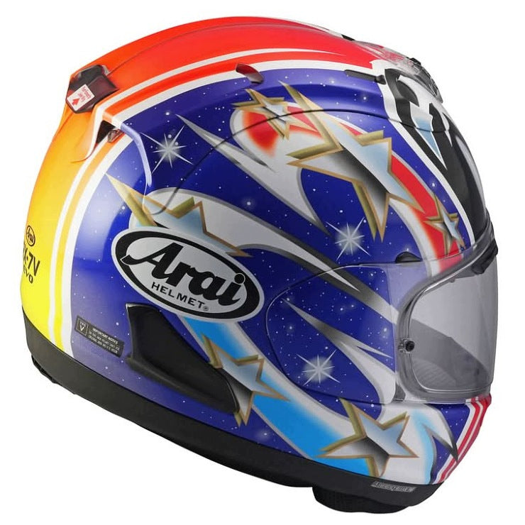 ARAI RX7V EVO 99 NAKANO RED INTEGRAL HELMET M Packaging status original