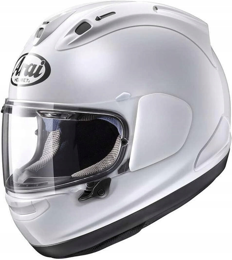 ARAI RX7V EVO DIAMOND WHITE INTEGRAL MOTORCYCLE HELMET