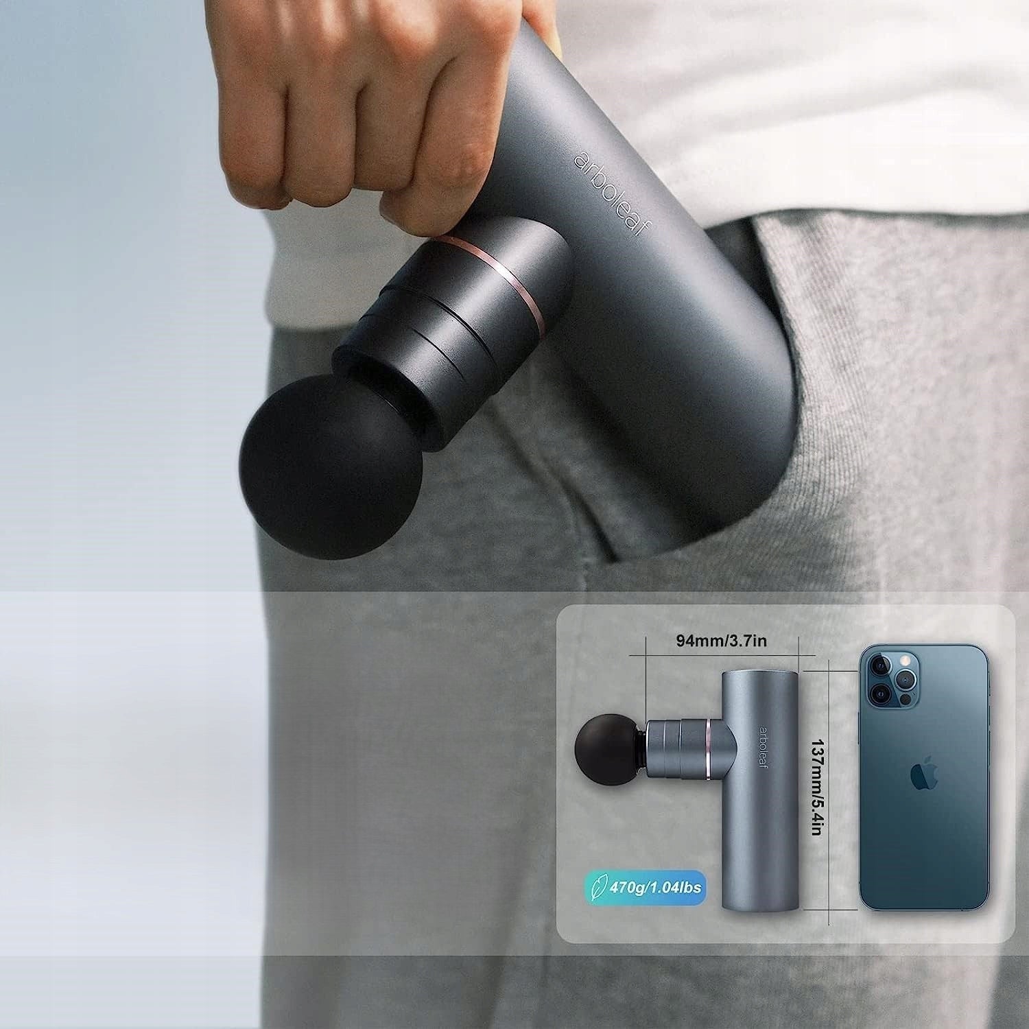 ARBOLEAF CM20C PRO MASSAGE GUN BACK MASSAGER 2000mAh Medical device no
