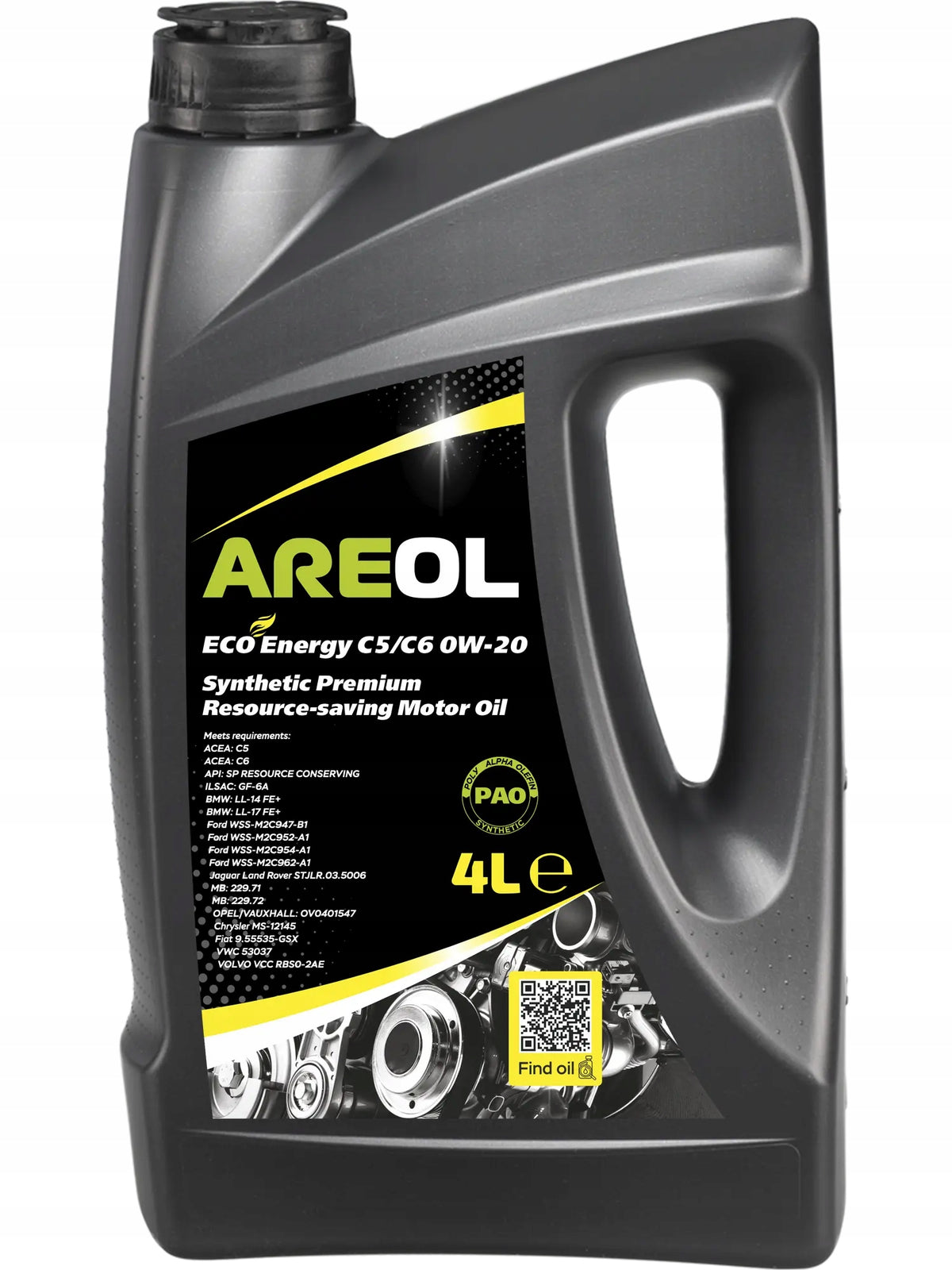 AREOL ECO Energy C5/C6 0W-20 Engine oil 4L