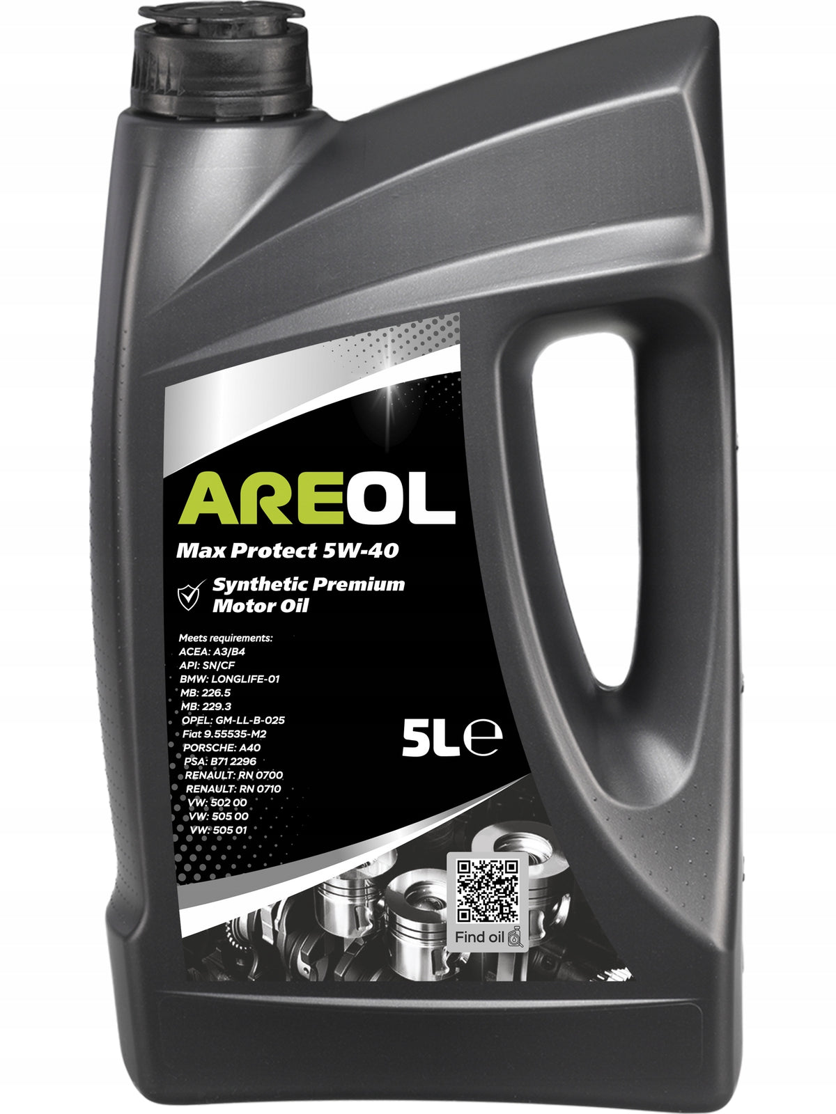 AREOL Max Protect 5W-40 Engine Oil 5L