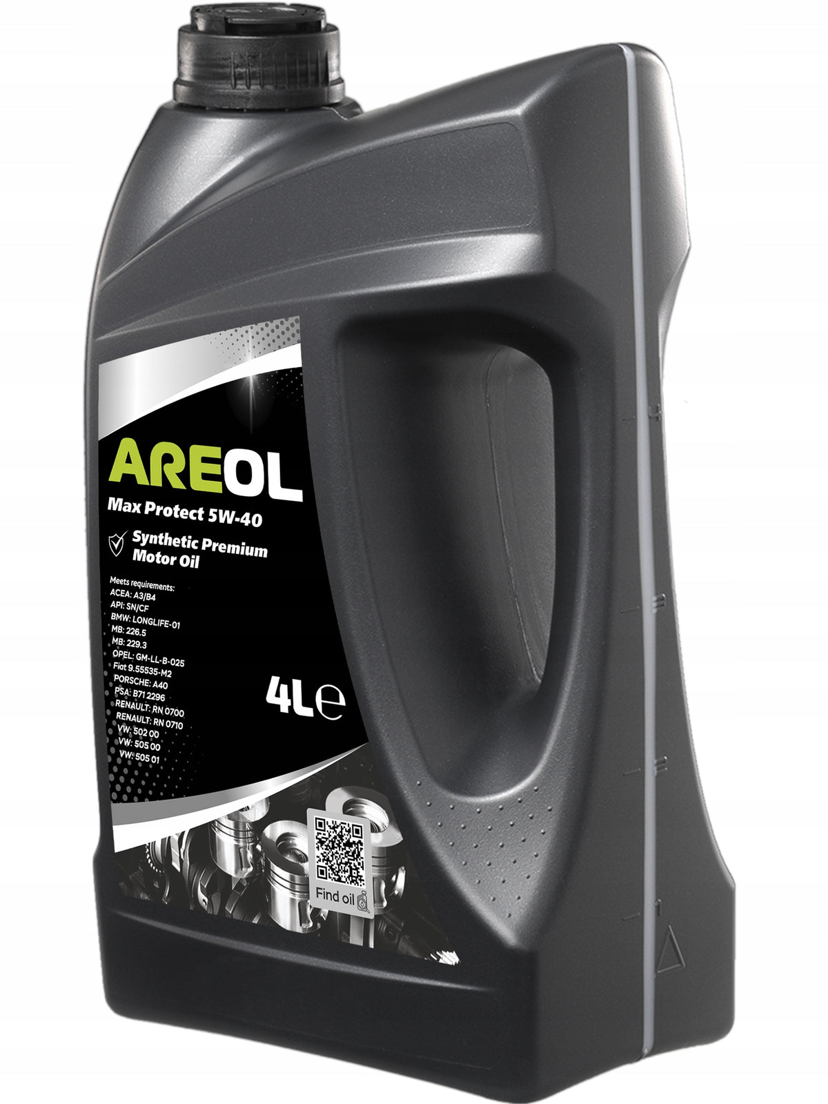 AREOL Max Protect 5W-40 Motor oil 4L Packaging status original