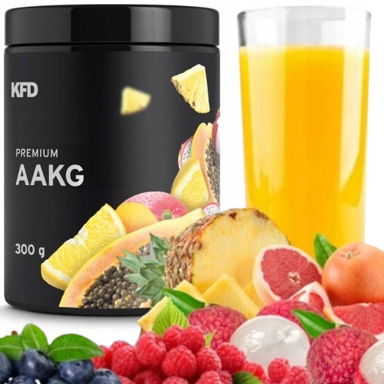 ARGININE AAKG amino acids regeneration KFD AAKG 300g TROPICAL FRUITS
