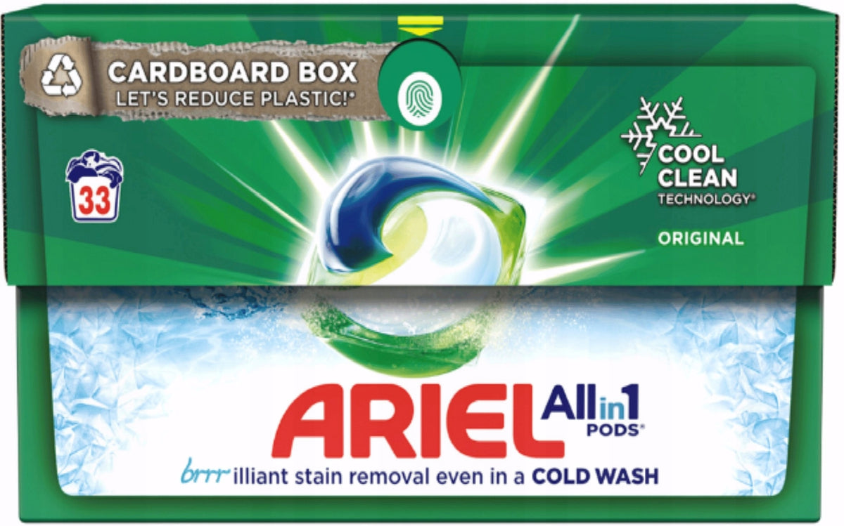ARIEL GEL CAPSULES ORIGINAL 33PCS