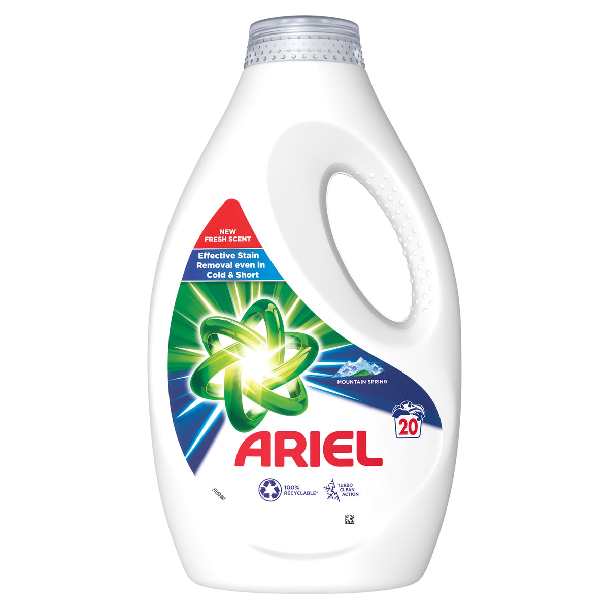 ARIEL Gel 1L Universal Mountain Spring Laundry Detergent Gel 20 Washes