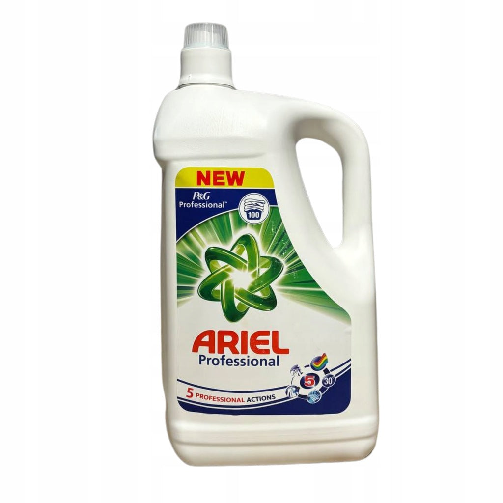 ARIEL Liquid Washing Gel Universal FABRICS 100 Washes 5L Effective Efficient