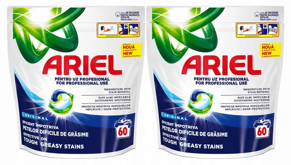 ARIEL Profesional Orginal Washing Capsules 60 Pack Universal x 2
