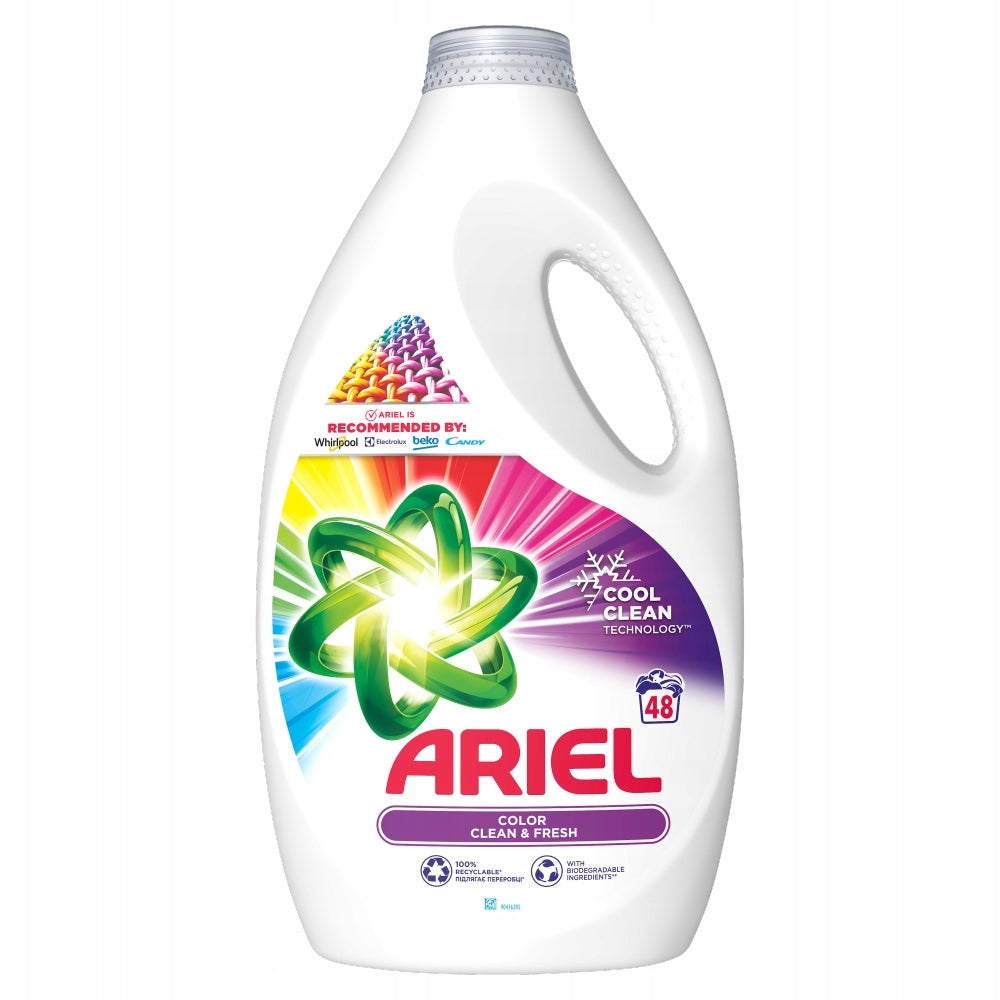 ARIEL WASHING LIQUID 2,4L 48p COLOR