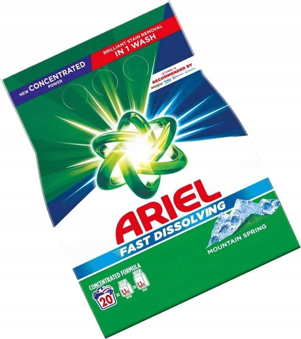 ARIEL WASHING POWDER 1,1 kg WHITE