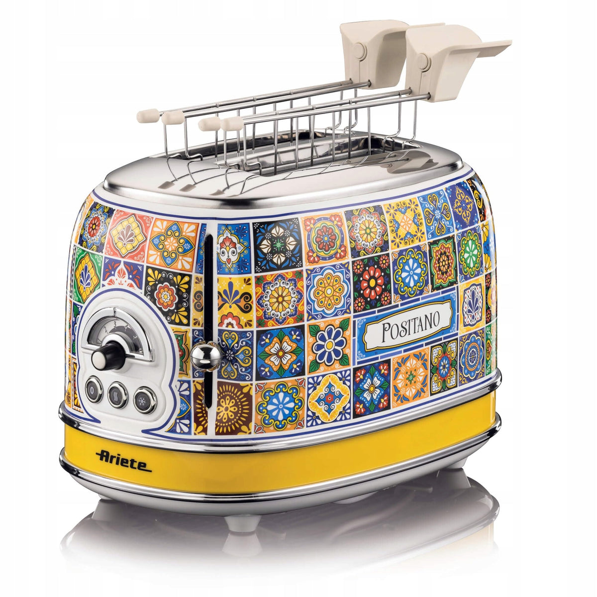 ARIETE Positano 2-Slot Toaster 6 Degrees Care 810W