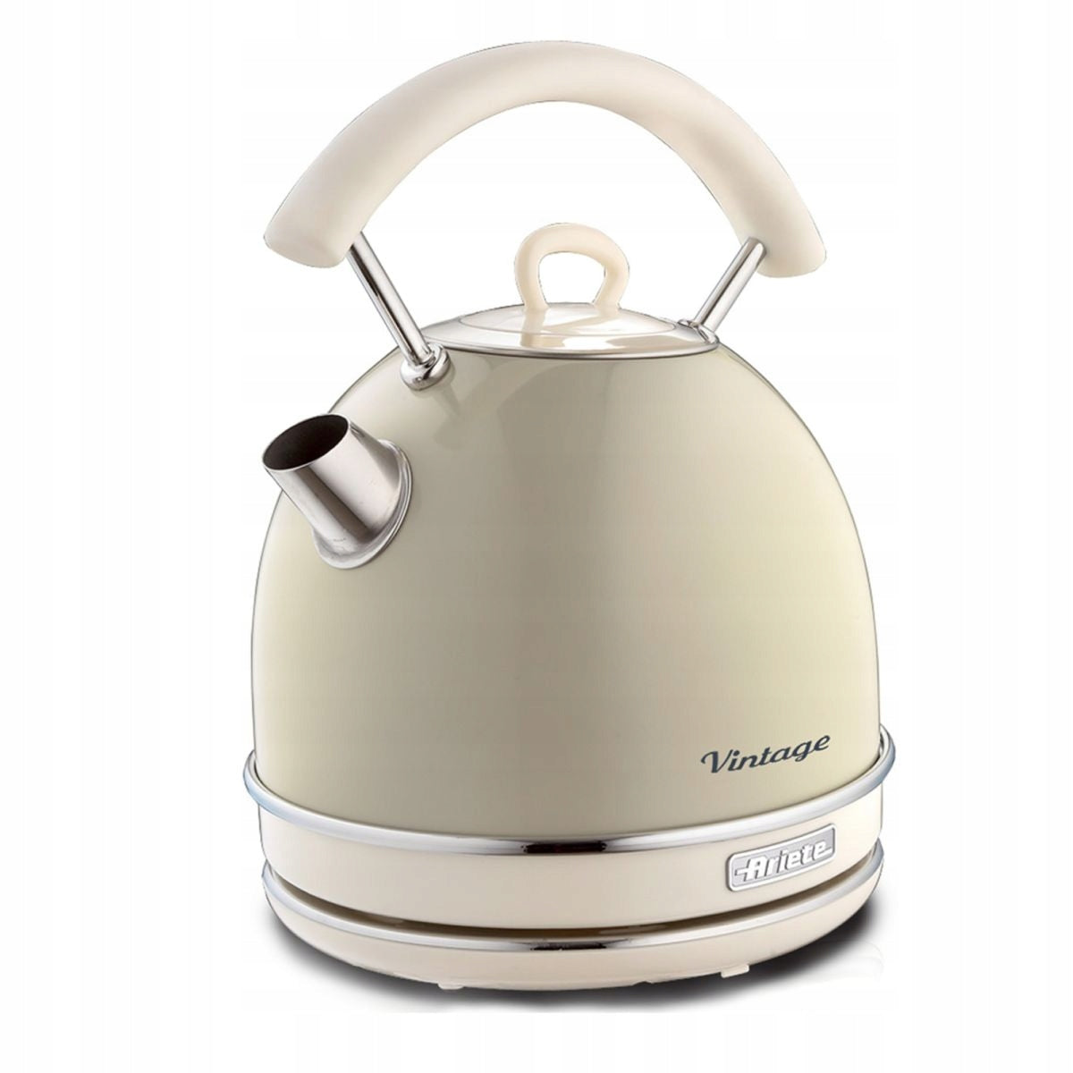 ARIETE electric kettle with handle from Vintage beige line