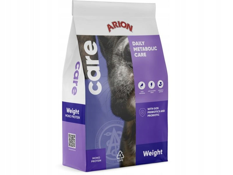 ARION CARE WEIGHT 2 KG dry food for overweight dogs