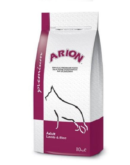 ARION Premium Lamb & Rice 10+2kg FREEBIE ! Brand Arion