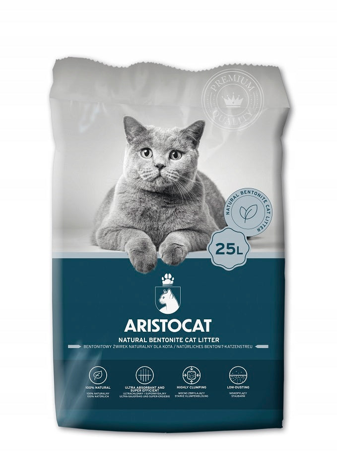 ARISTOCAT Bentonite Plus bentonite litter for cats 25l